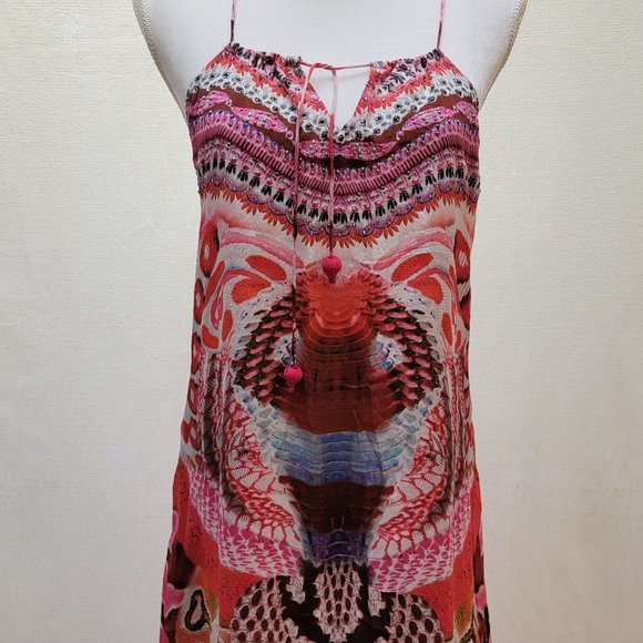 Shahida Parides Python Halter Maxi Dress - Picture 4 of 16